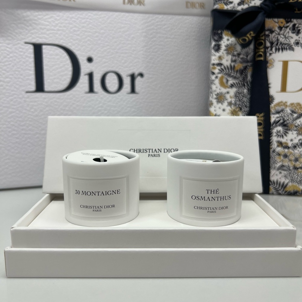 Dior candles